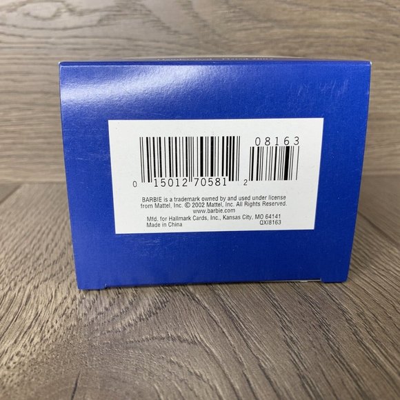 Hallmark Keepsake 2002 Ornament Celebration Barbie Christmas Ornament #3 - Picture 6 of 8